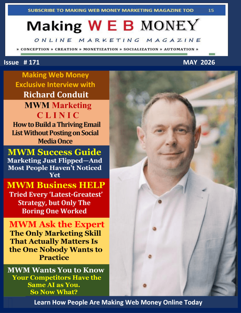 Making Web Money May 2026